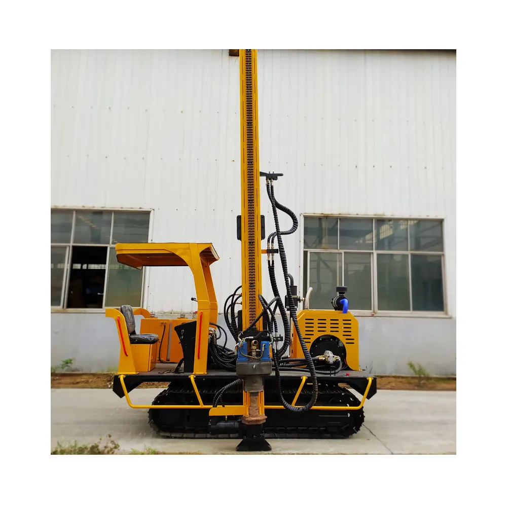 Good quality   Wear-resistant long service life and high efficient Solar Screw Pile Driver Photovoltaic for solar project