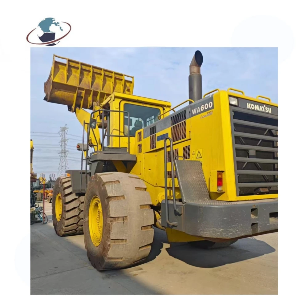 Top Brand komatsu WA600-3 Wa380 Wa470 Wa500 Wa600 Wheel Loader Used Japanese Front Loader In Stock komatsu 380 WA600 Loader