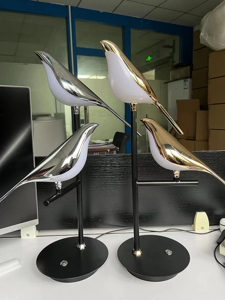 bird table lamp