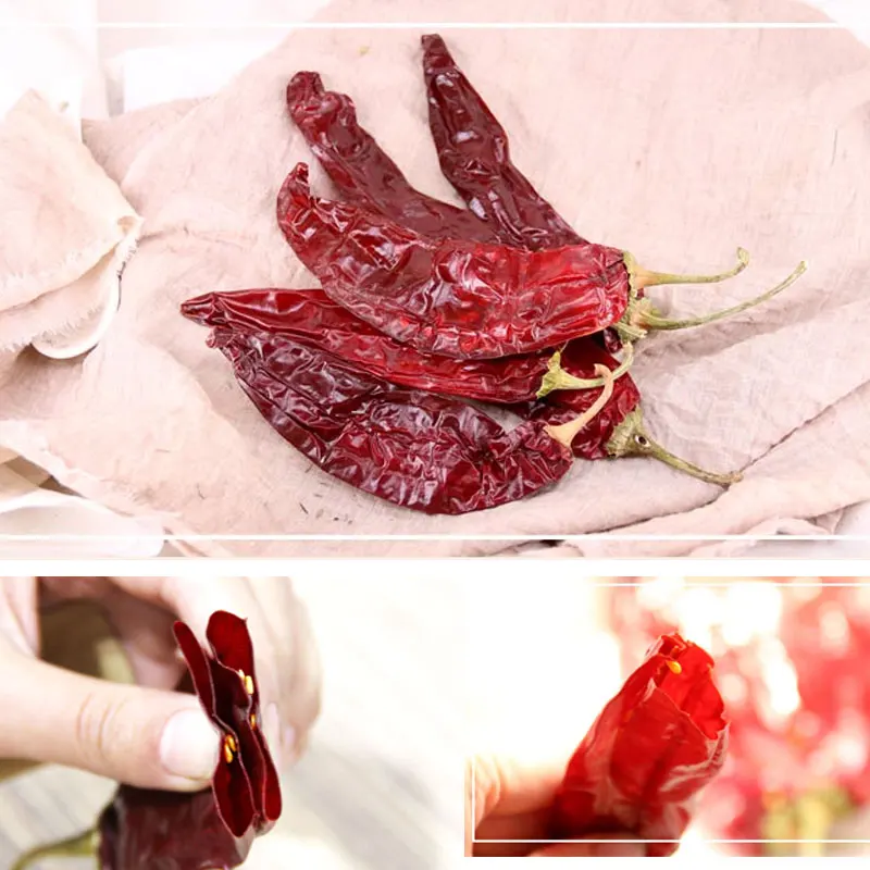 Sun Dried Chili Xinjiang Origin Dried Sweet Red Pepper Paprika
