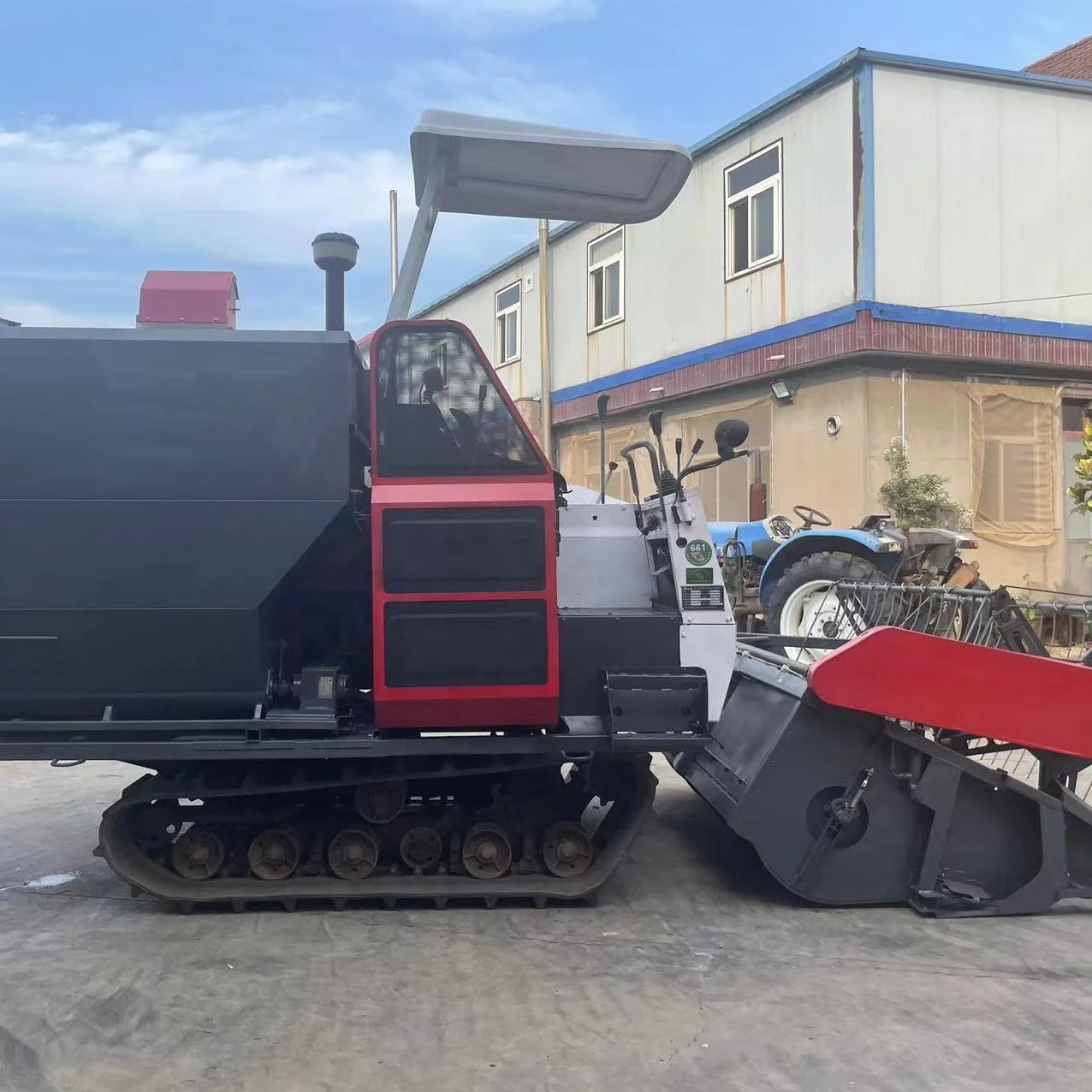 Farm Equipment Mini Combine Corn Harvester machine with Wholesale Price