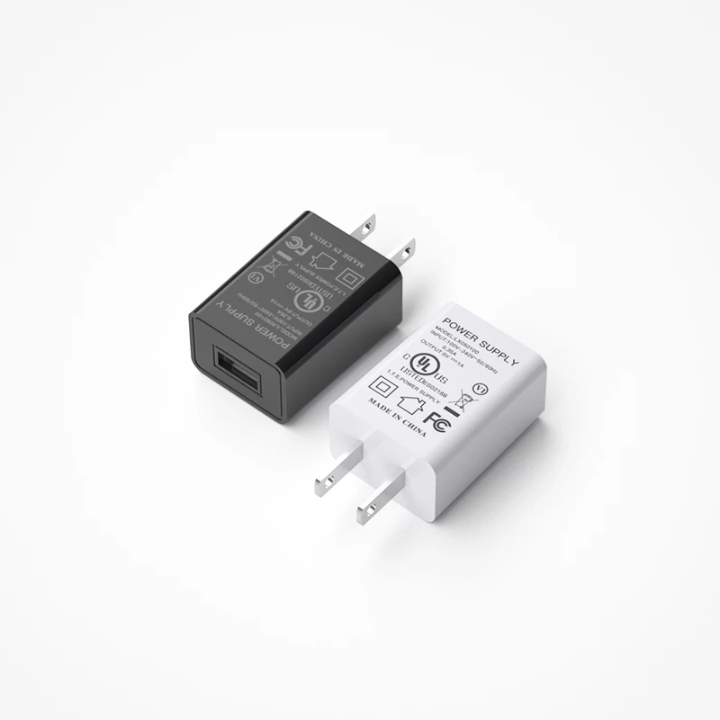 HECHOBO 5 Вт Настенный в 1 А usb адаптер питания с американской вилкой и UL FCC Утвержденный для мобильных телефонов
