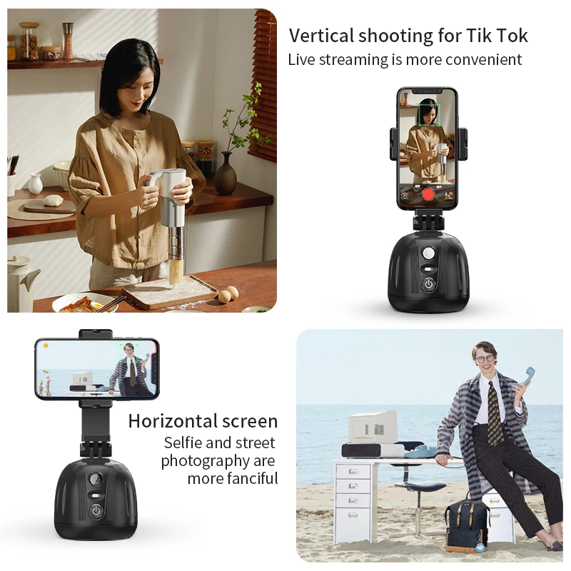 Intelligent Tracking Robot Automatic Face Flexible Tracking Mobile Phone Holder