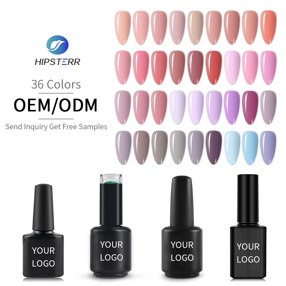 UV Gel Nail Polish Milk Taro Base Gel Soak Off Own Brand Manufacture In Bulk Factory Price Wholesale Colorful Beauty Gel Polish