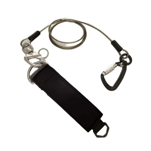 factory customized light weight high quality  deep water freediving training anti lost safety lanyard