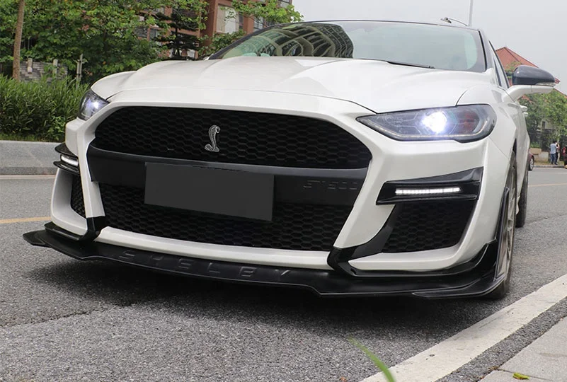 Runde новейший бампер для 13-20 Ford Mondeo Upgrade GFT BodyKit Shelby Style Mustang GT500 передний решетка Передняя