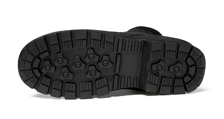 Xinxing Ankle Protection Adhesive Cement Leather Boots Combat Shoes