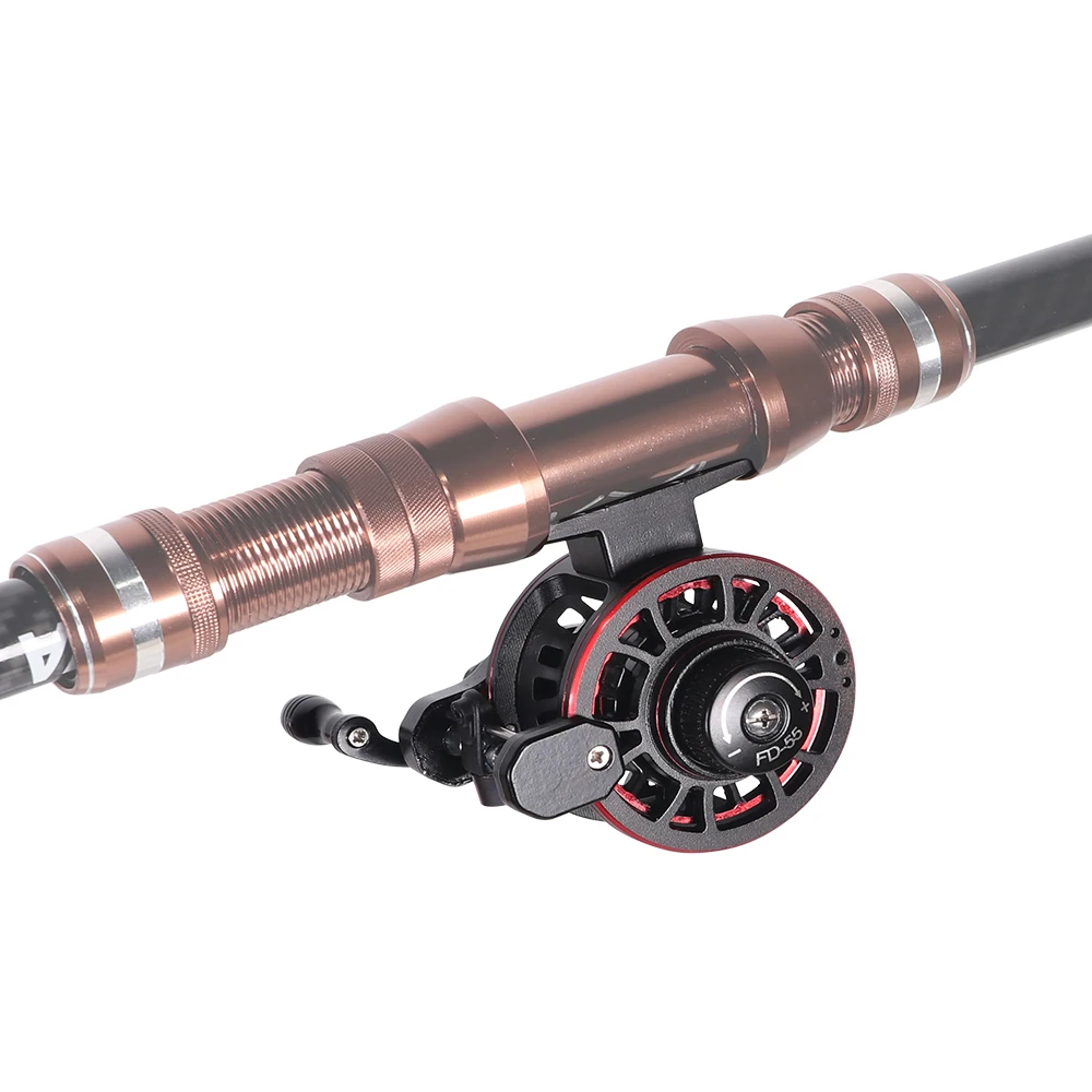 KALIOU V019 All-metal Front Reel High-speed Than with Line Double-speed Rock Fishing Reel