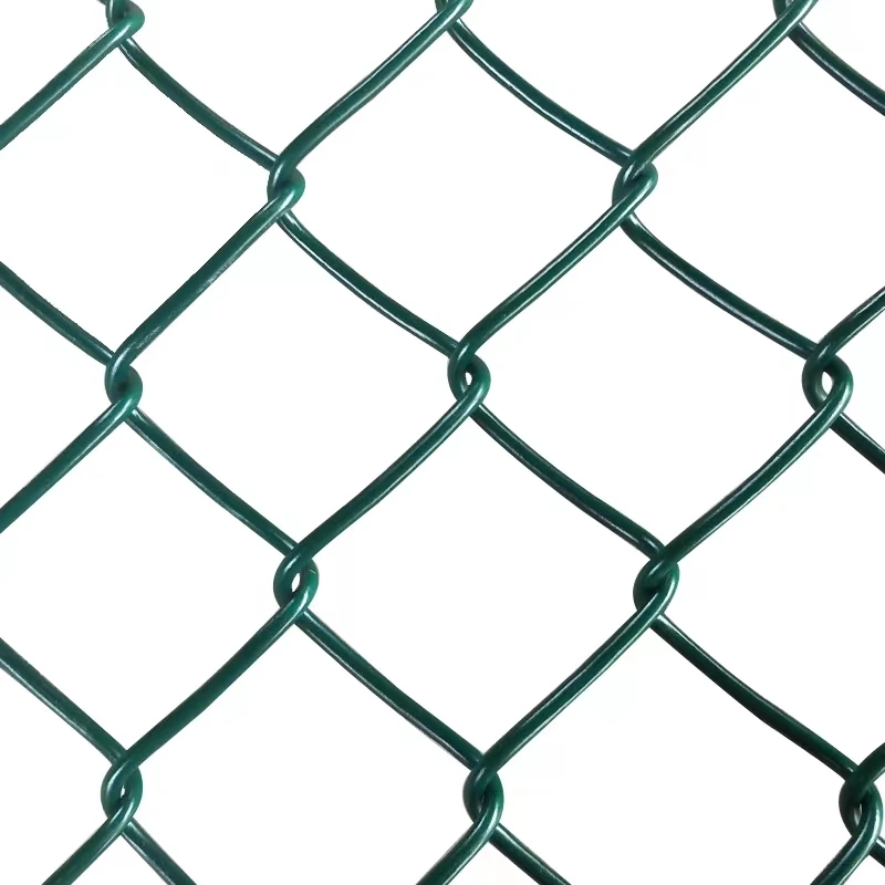 PVC Coated Galvanized Chain Link Fencing 5 foot cyclone wire