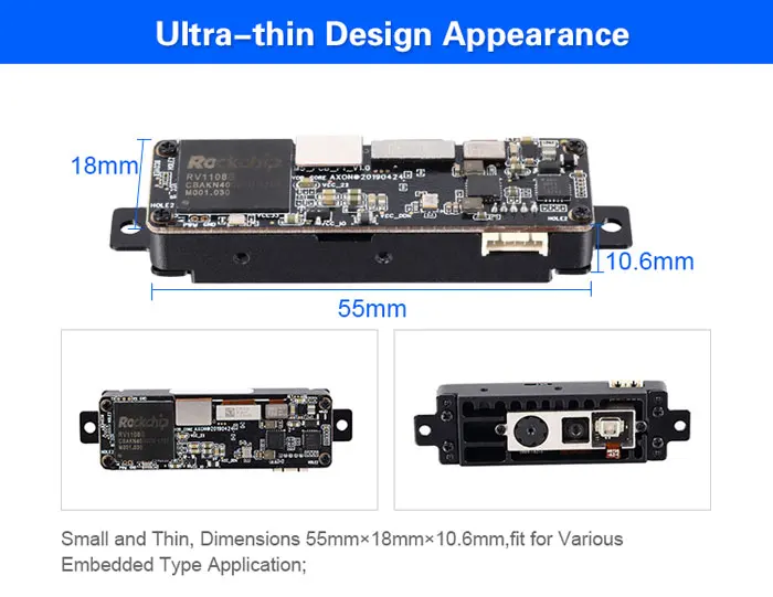940 mm VCSEL RGB Binocular Living Body Face Recognition Camera Module