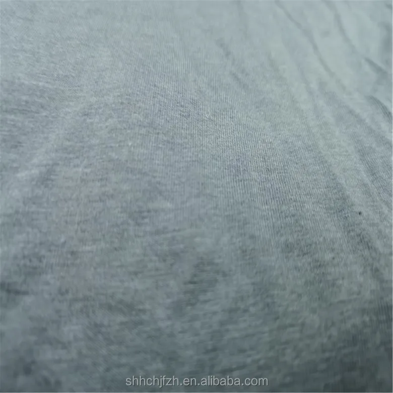 200gsm 53%Linen 42%Bamboo 5% Spandex Knitting Fabric Linen Bamboo Elastane Jersey Knitted Bamboo Linen Fabric