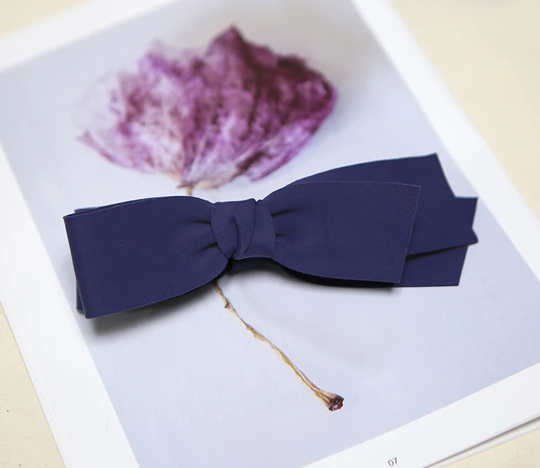 Neoprene clip hairpin made in Korea Best selling ribbon clip hairpin is very strong and sophisticated Bulk order available