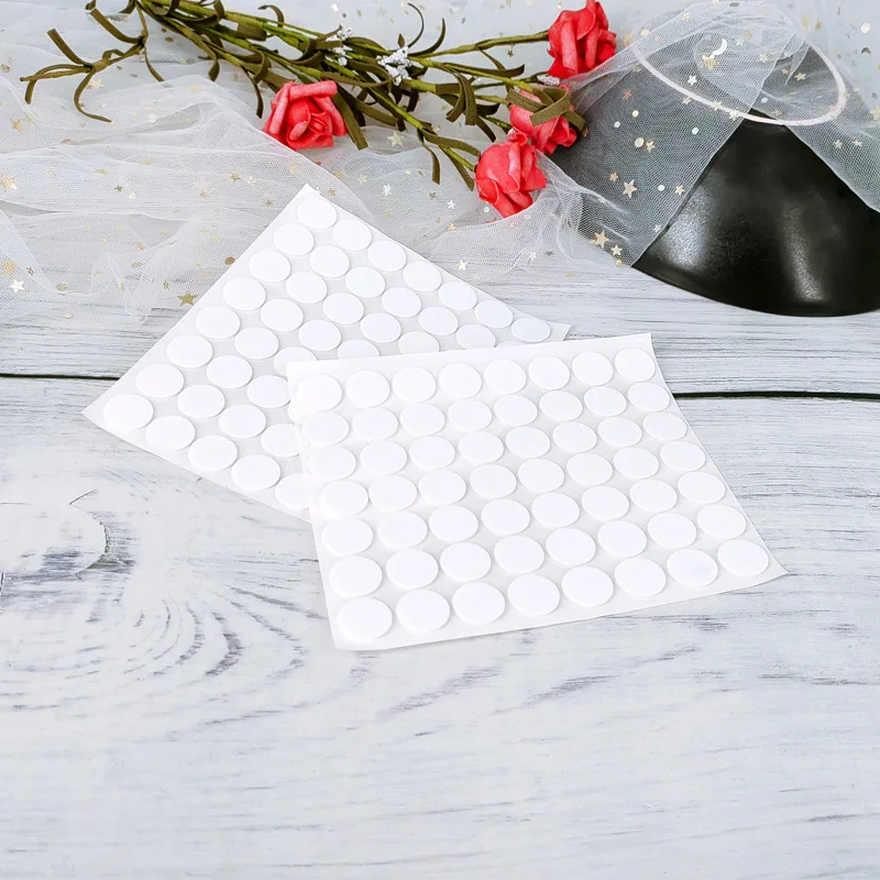 Candle wick sticker pro heat resistance double-sided 56 dots tape candle wick stickers for candle wick