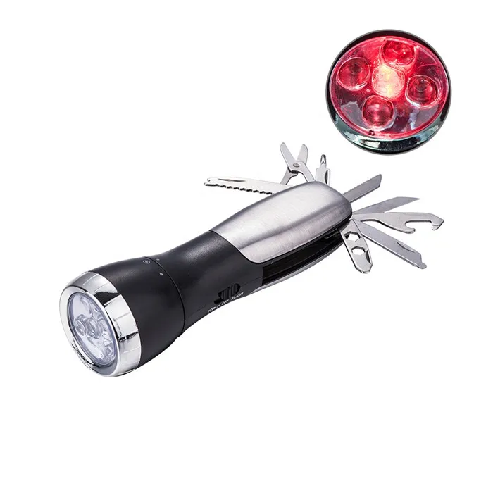 10 IN 1 Multi-Function Tool Flashlight Outdoor Emergency camping hiking Survival multi tool led torch