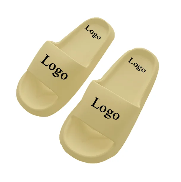 Wholesales Summer Office Sandal Customized Brand Slide Slippers Women Plain Blank Sandal Custom Logo EVA Slide Slippers