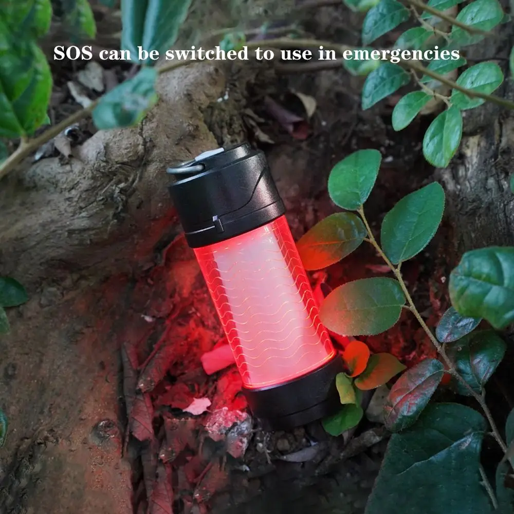 New waterproof  IPX6 Portable Camping Light Mini USB Charging Super Long Endurance led  work light led torch flashlight