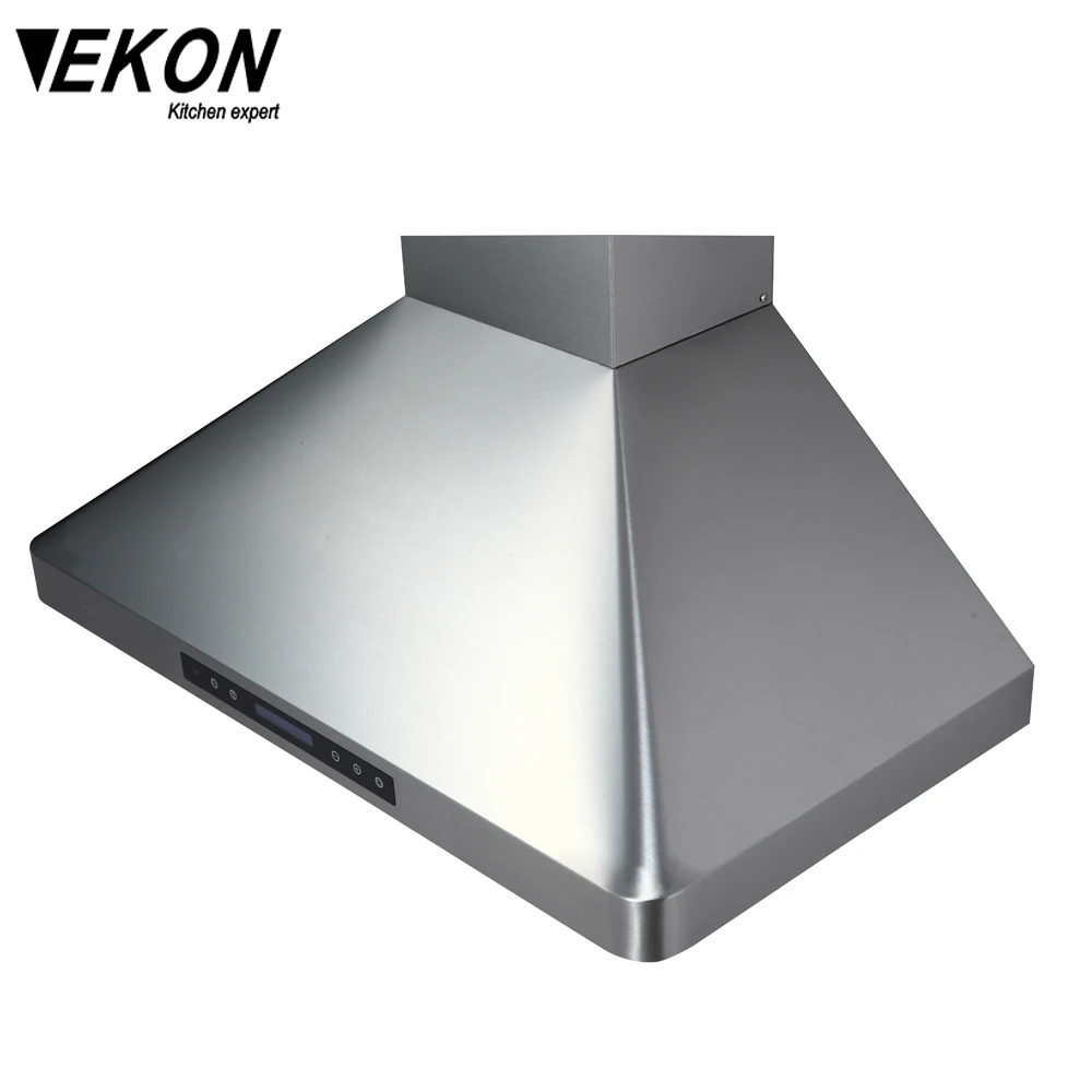 36' Stainless Steel Copper Range Hood