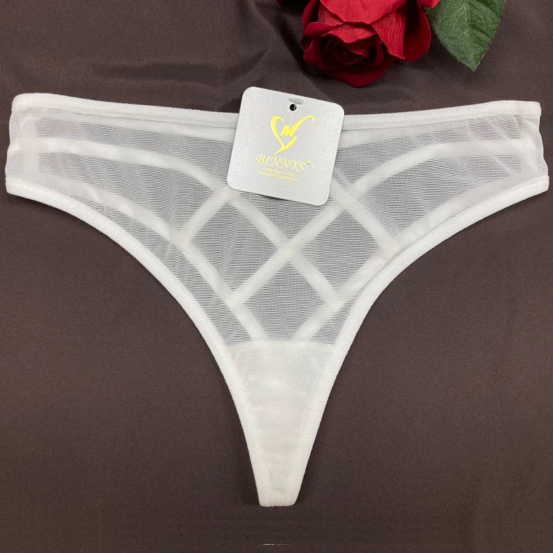 BINNYS настраивает внутреннюю одежду Ropa Interior Mujer стринги и G сетчатые трусики Braga Seda Alicrado Calzones Algodon Tangas De Dama