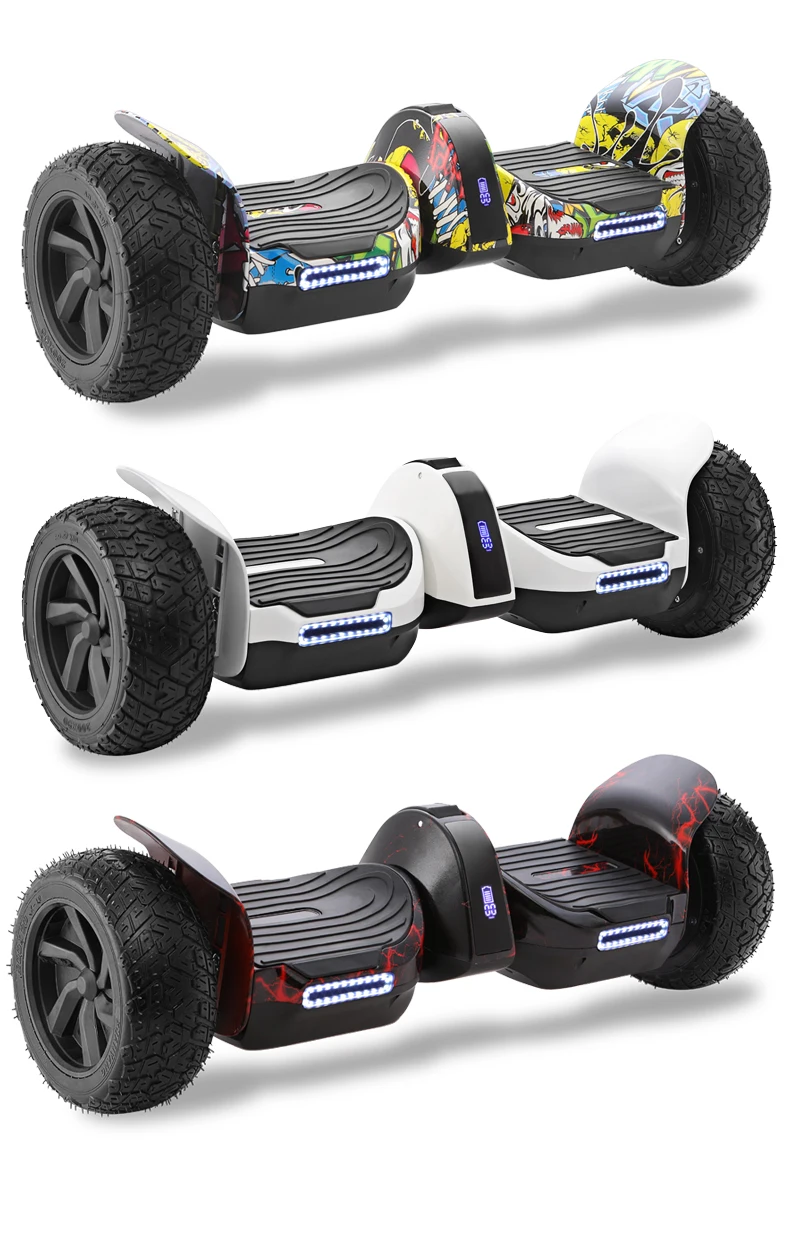 Hot sale 6.5 inch hoverboard with bluetooth music speaker LED light balancing electric scooter 2 wheel US EU drop shipping