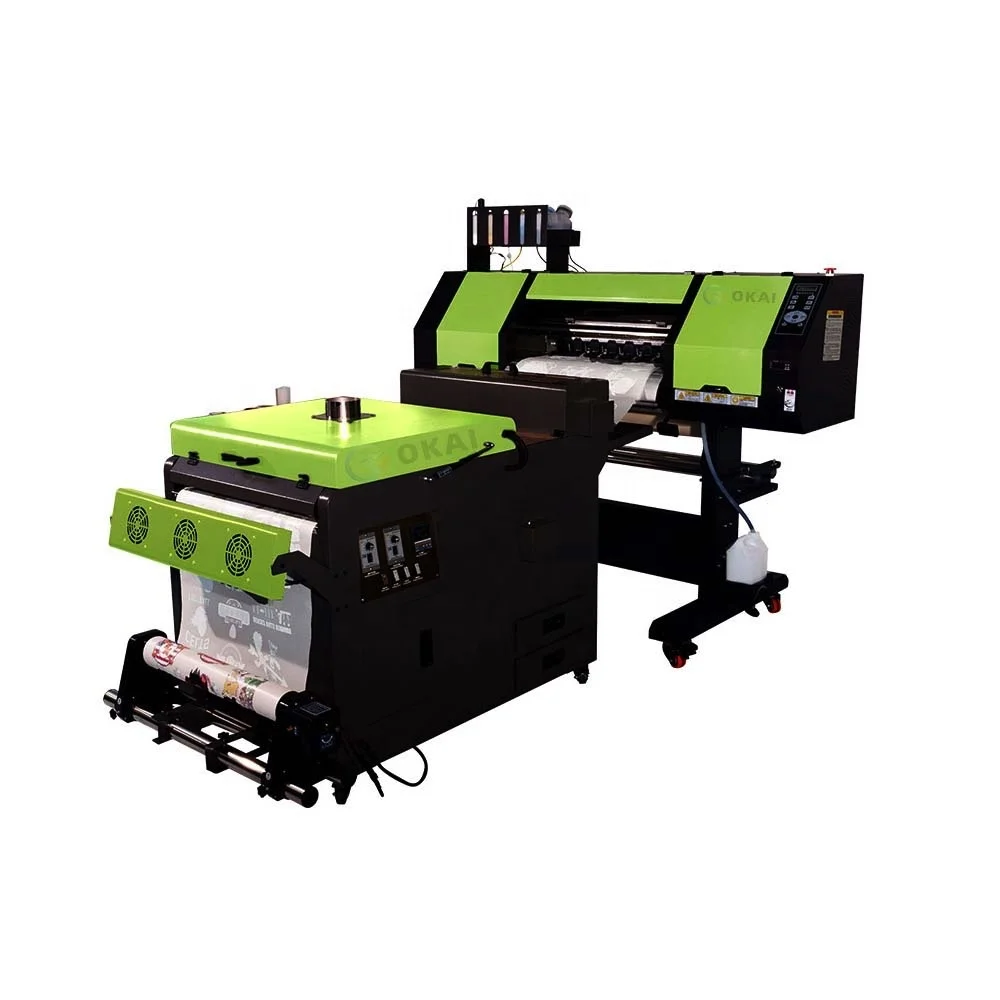 OKAI dtf printer machine 60cm dual head printer  Printer Transfer DTF  T Shirt Printing Machine