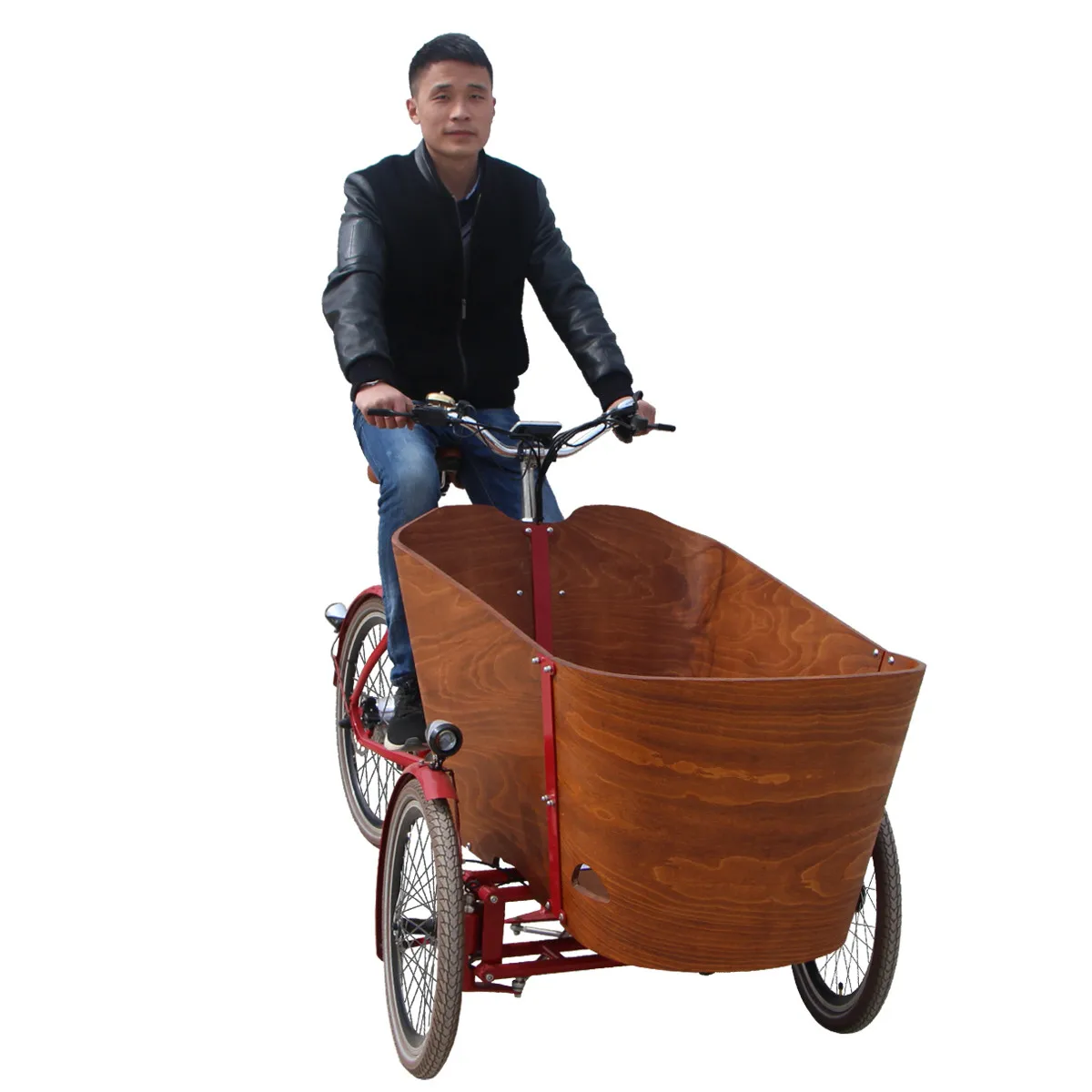 3 wheel electric tricycle motorcycle front load reverse cargo trike bike