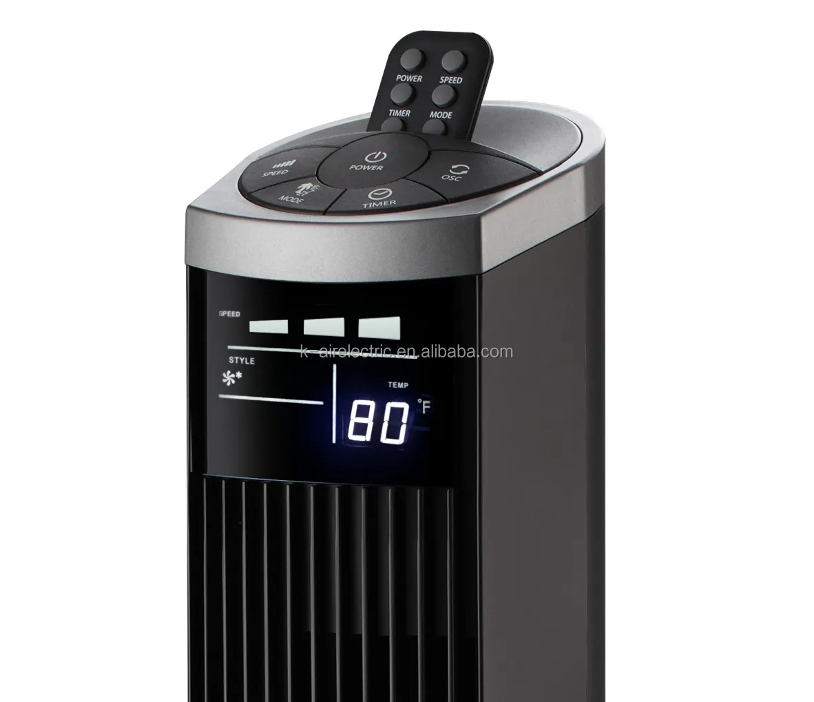 Oscillating Tower  Cooling Fan With Remote Quiet Bladeless Fan For Indoor Bedroom And Home Office Smart Fan