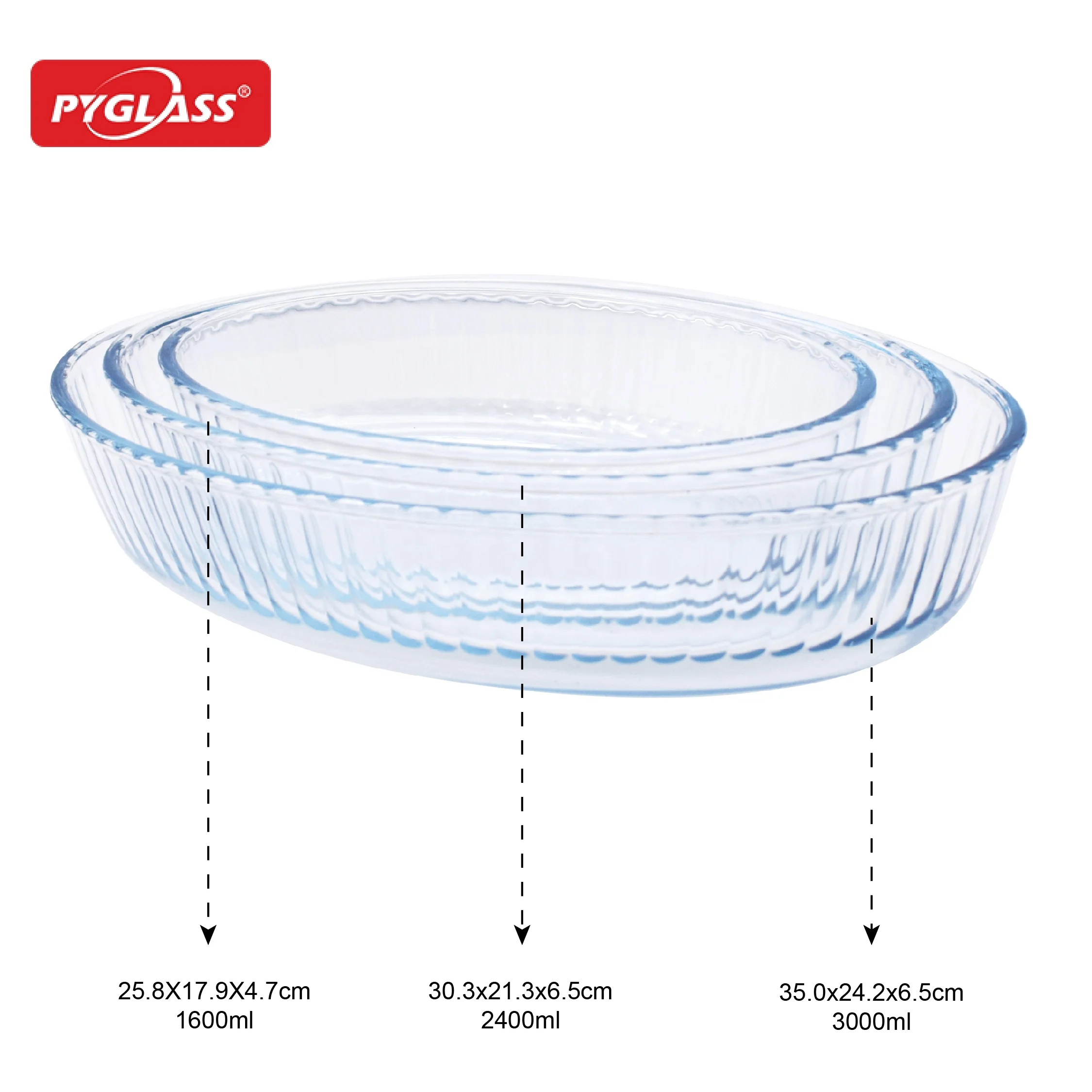 Cooking and Serving Pan Baking Pans,Kitchen  Glass Baking Dish  for Lasagna, Leftovers