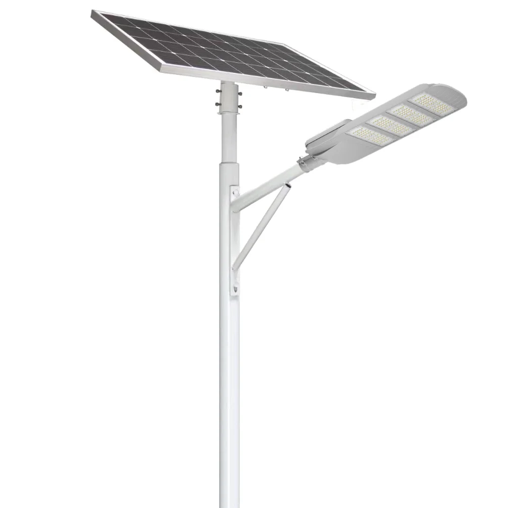 Commercial aluminum waterproof outdoor all in two led solar street light 50W 100W 150W 200W