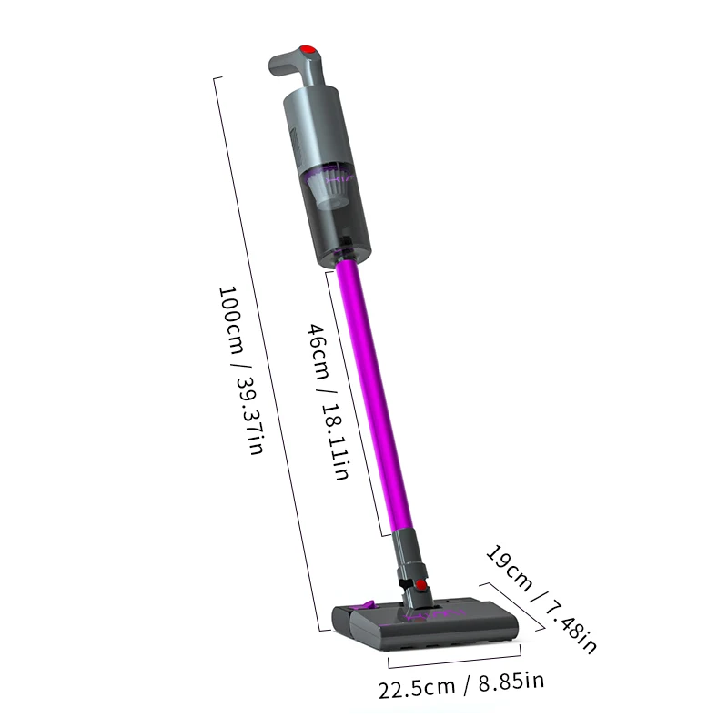 Brush multi-function Handheld vacuum cleaner portable 6000mah batteries large suction room keyboard car table Charging time