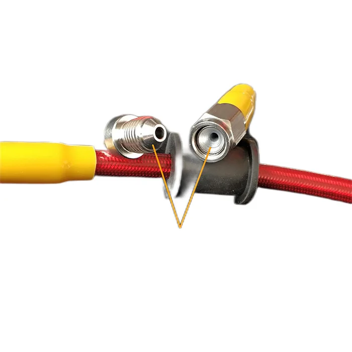 OEM braided brake Stainless Steel  Bike Hydraulic Brake Oil Hose for Line Motorcycle electric vehicle brake