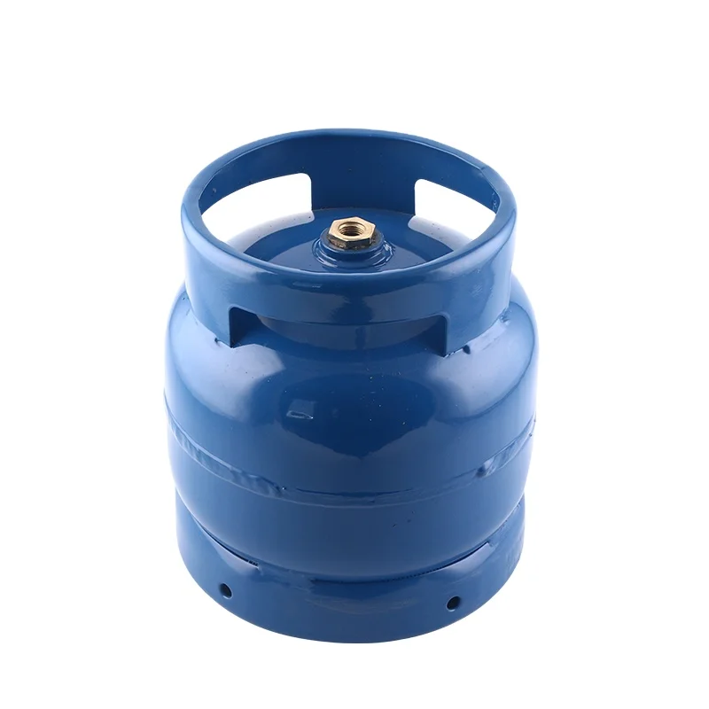 Nigeria New 3Kg/5Kg Upgrade Propane Gas Tank High-Pressure Used Gas Bottles Refillable Filling Gas Cylinders For Outdoor Use