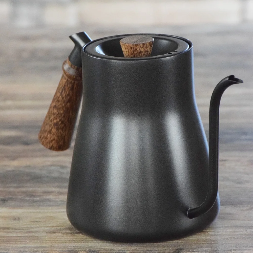 «Гусиная шея» чайник контроль температуры кофе чая с термометр из нержавеющей стали залить 850 мл