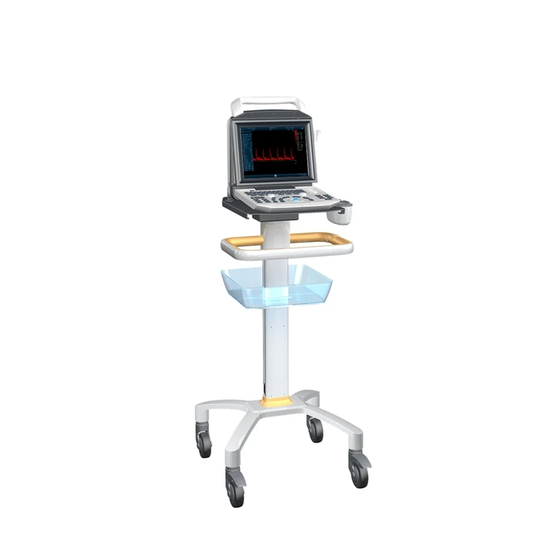 Trolley Portable Full Digital B&W Ultrasound Machine Handheld Ultrasound Scanner MSLPU46