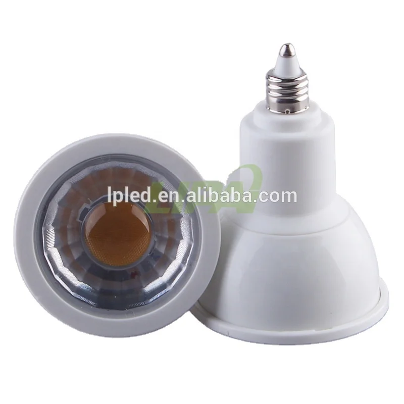 E11 E26 5W Dimmable COB LED spot lights bulb 2700K-5700K ceiling mounted fixtures at home waterproof AC85-277V