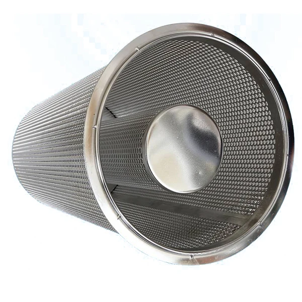 High Efficiency Stable Performance Stainless Steel Wire Mesh Bag Basket Candle Dust Filter Element