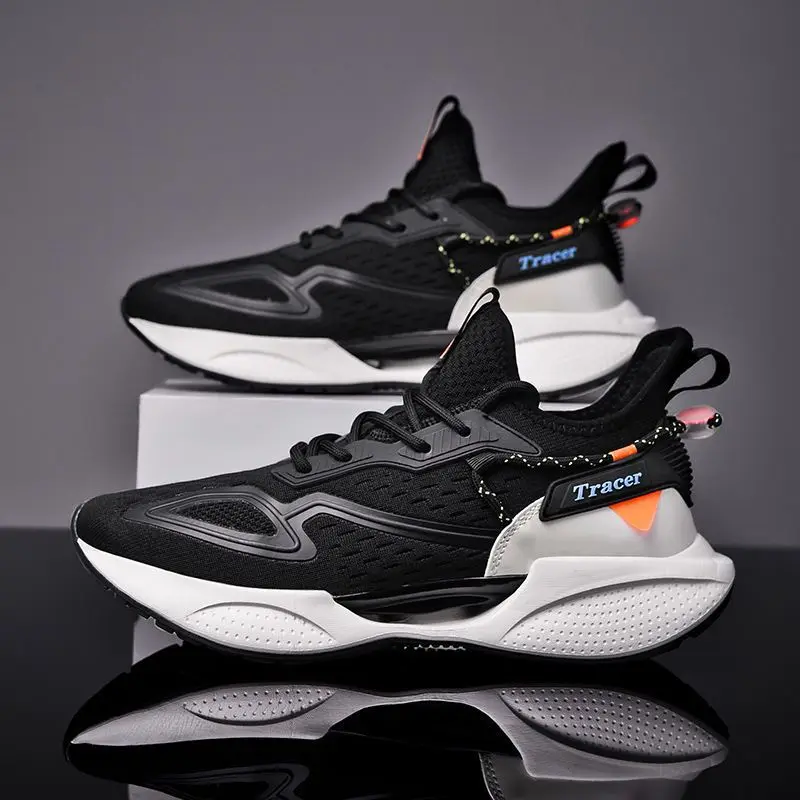 2023 Usa hot Sneakers Men Shoes High Top Sock Chunky Male Outdoor Walking Sport Lightweight Thick Bottom Running Sports Shoes