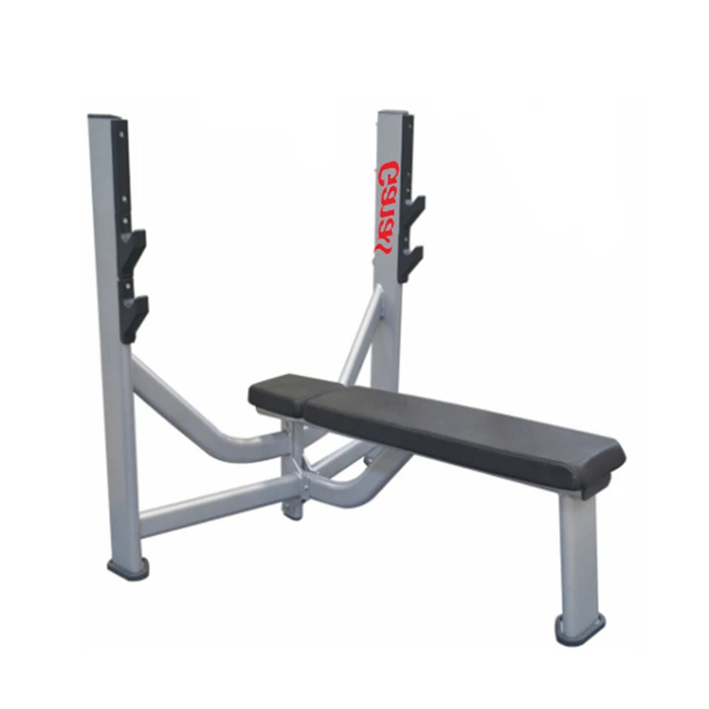 Ganas Gym Equipment High Quality Plate Loaded Commercial Weight Flat Bench  Chest Flat Bench
