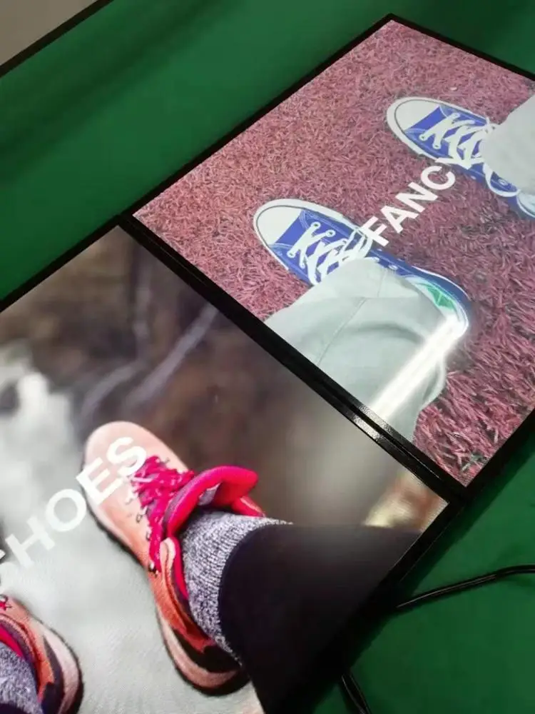 Square smart LCD shelf screen