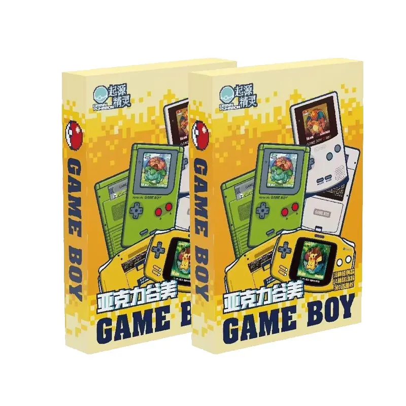 PQ Pokemoned Gameboy акриловый чехол покемонированные карты для продажи персонализированного происхождения Elf 3D консоли Растровая коллекция карт подарок