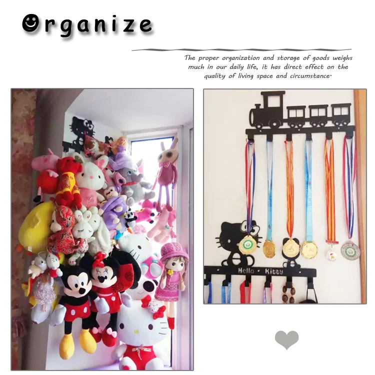 
New design home use cast iron hook wall animal cartoon decoration mount hanger 