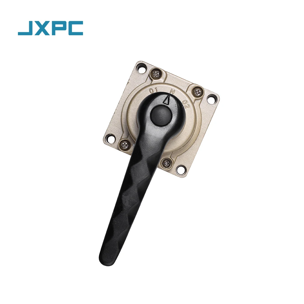 JXPC HV Series Pneumatic Hand Switching Rotary Valve Air Directional Control for Gas General Application OEM & ODM Supported