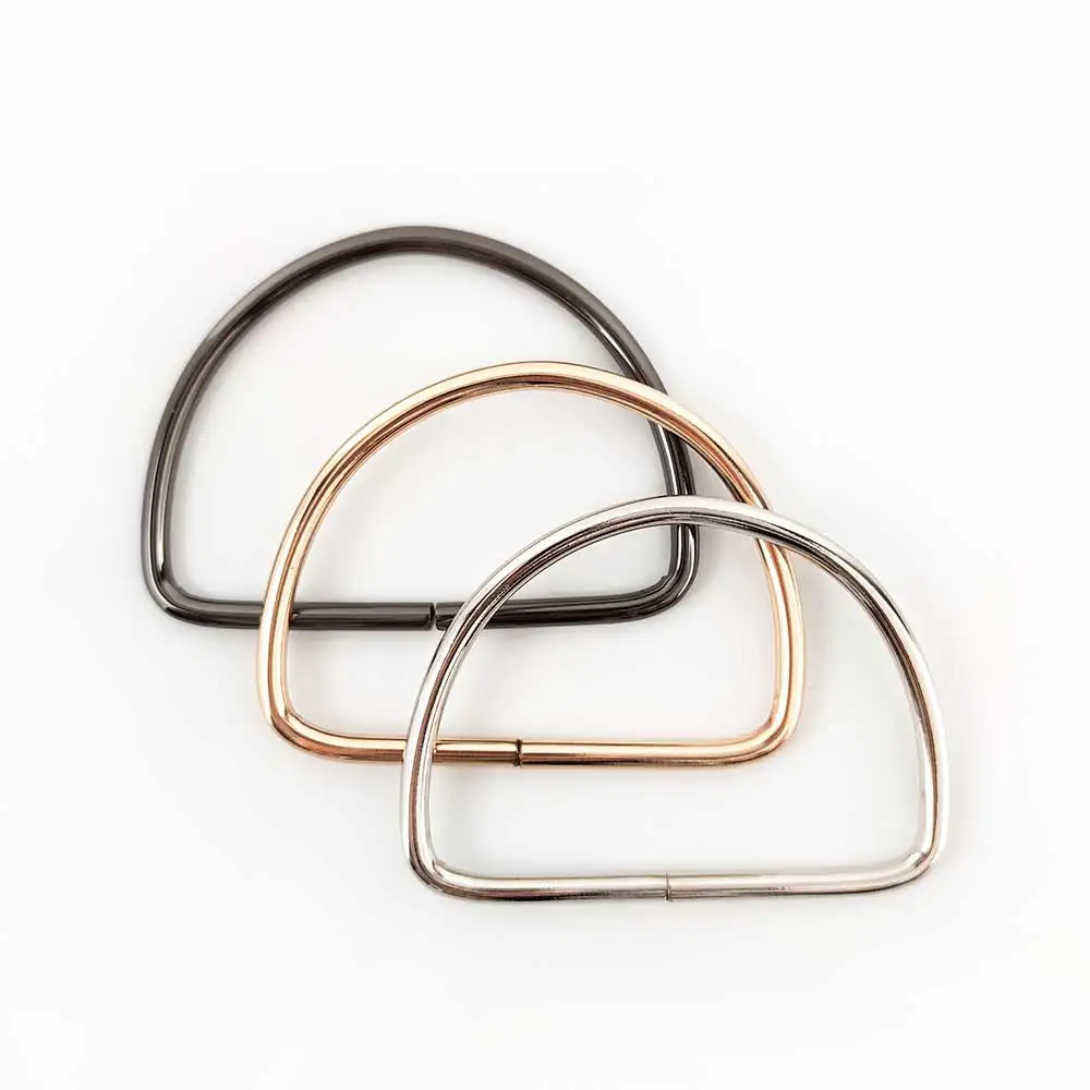 Deepeel BF331 95/100/120mm Bag Hardware Accessory Bag Strap Frame Replaceable Handles For Handbag  D Ring Bag Handles