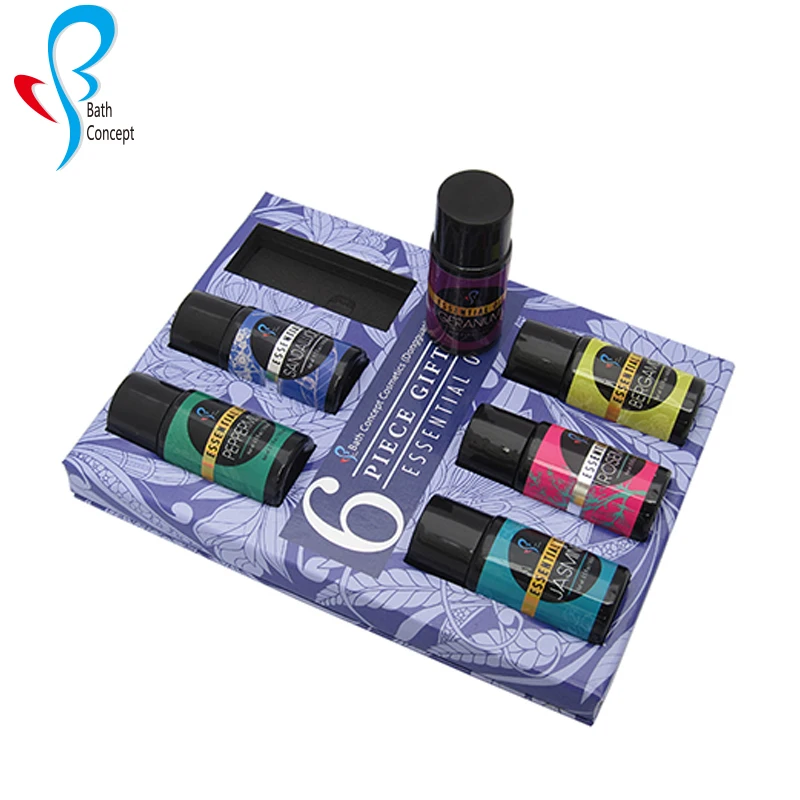 Набор терапевтического эфирного масла диффузора 15 мл 6-подарочный набор