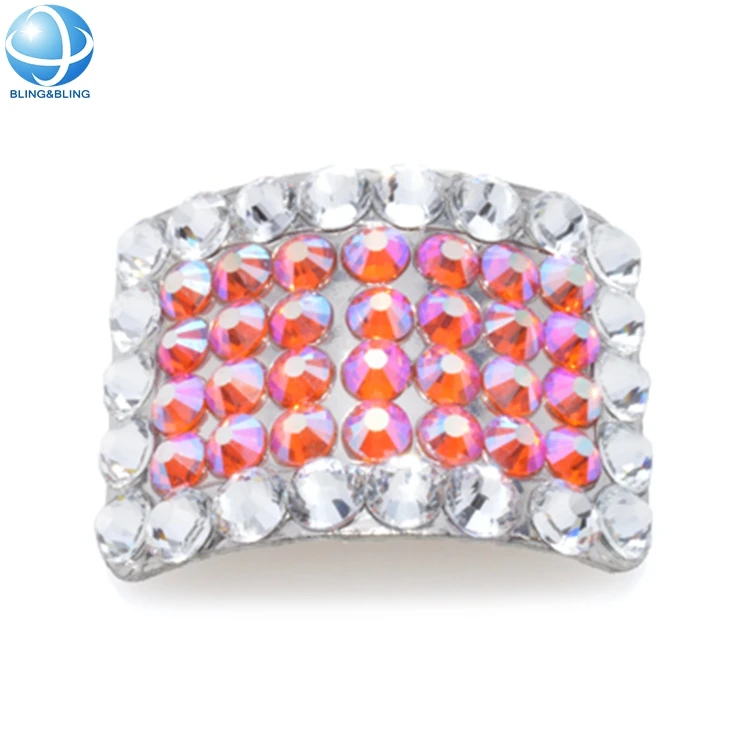 Fashionable Irish Jig Dance Shoe Buckles AB Color Rhinestone Ballroom Dance Shoe Buckle