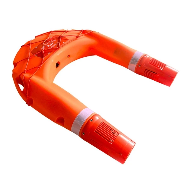 Autonomous Course Correction Throw Height 20m Orange Water Rescue Robot life buoy