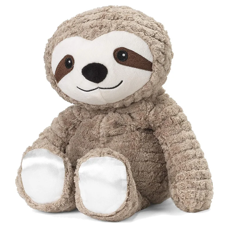 Design custom microwavable animal plush doll lavender scented stuffed hippo toys for kids