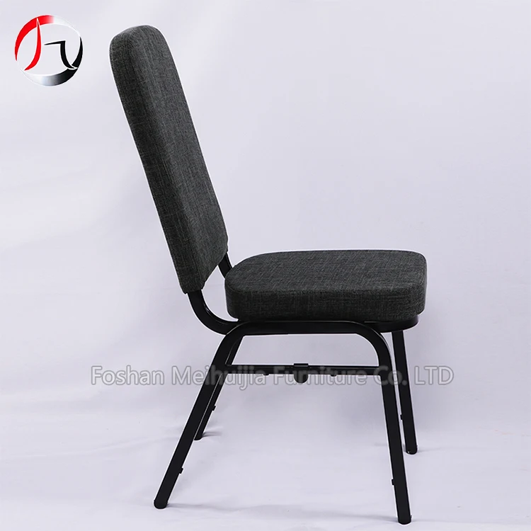 Foshan Manufacturers Wholesale Stackable Interlocking Cheap Price Used Padded Church Hall Chairs