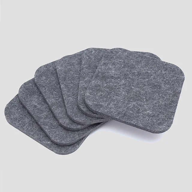 Acoustic Board Studio interior Soundproofing Top Wall Sound diffuser wall 3d Polyester Sound Absorption Panel