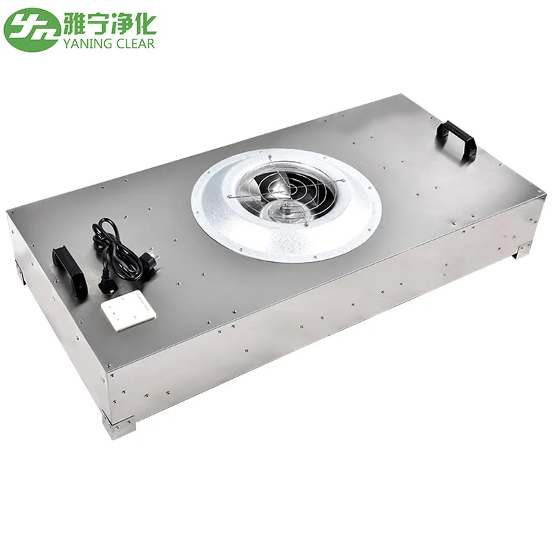 YANING ULPA H14 HEPA & Pre фильтр FFU контроллер 2x4 4 4x2 потолочный капот с ламинарным двигателем сердечником воздушного потока