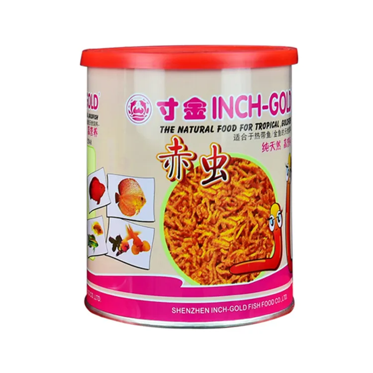 High in protein high in calcium red bug direct wholesale cheap tropical fish feed